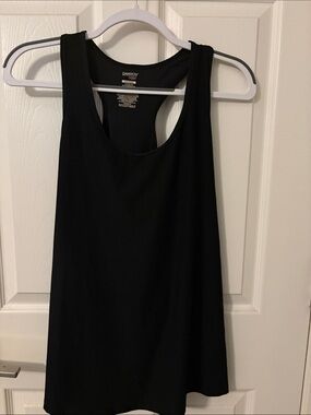 Danskin Black Racerback Tank Top